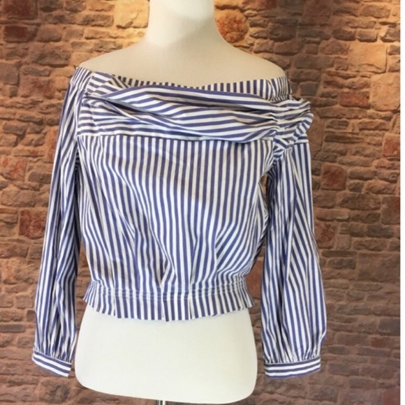 Zara Off-The-Shoulder Top - Picture 4 of 8